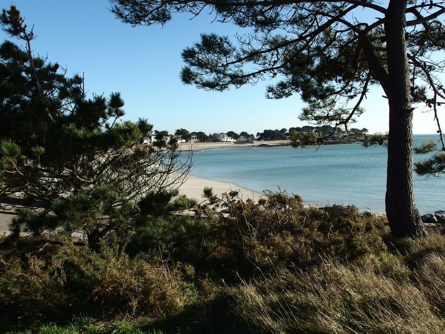 Saint-Colomban beach at Carnac