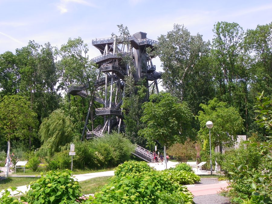 Treetop walk at Die Garten Tulln