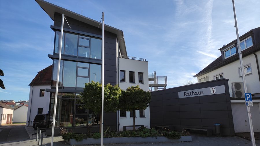 Town hall of Allmersbach im Tal
