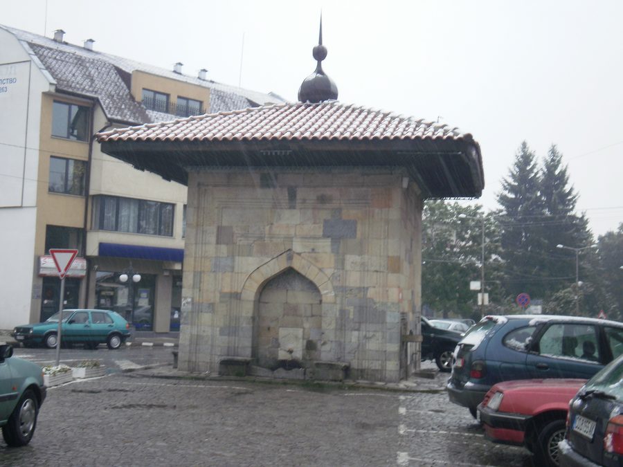 View of Samokov in Bulgaria.