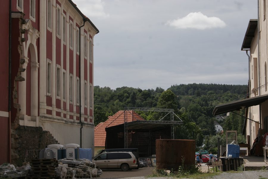 Church and monastery complex in Plasy in the Plzeň-North district