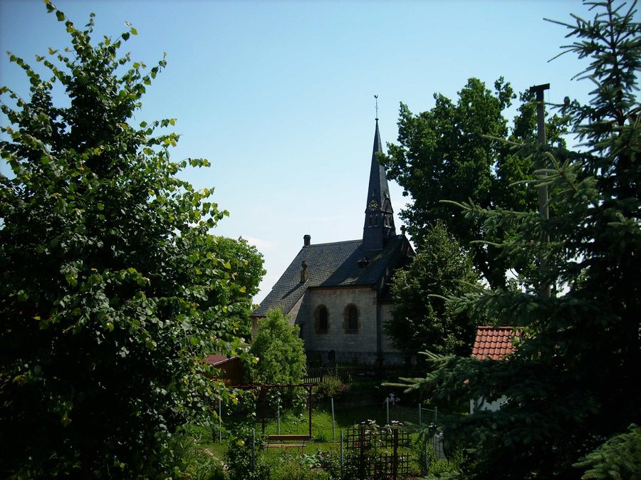 Church in Taugwitz, a district of Lanitz-Hassel-Tal