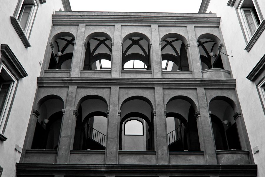 Entrance to the Museo Archeologico Nazionale della Valle del Sarno