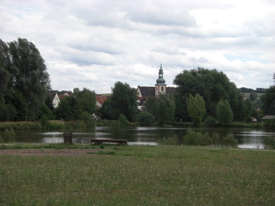Paddling pond in Flieden
