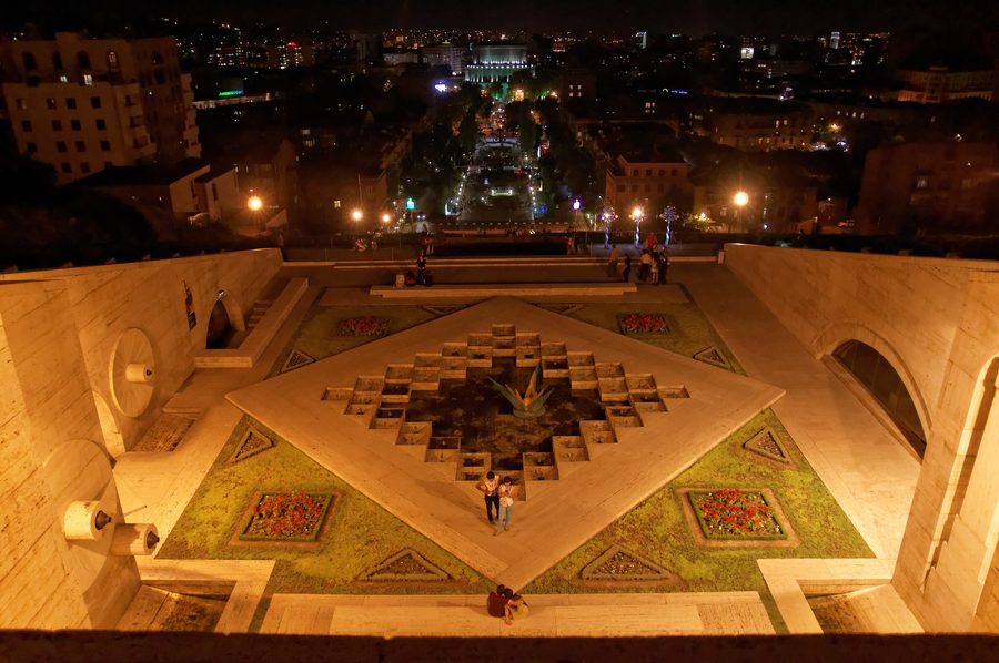 Yerevan at night