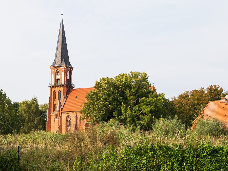 Church in Wustrow on Fischland in Mecklenburg-Western Pomerania
