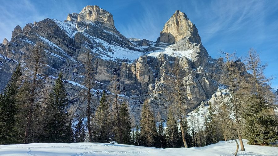Monte Pelmo in the Dolomites near Belluno