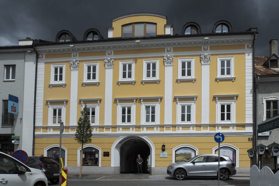 Building on the town square in Radstadt in Salzburger Land