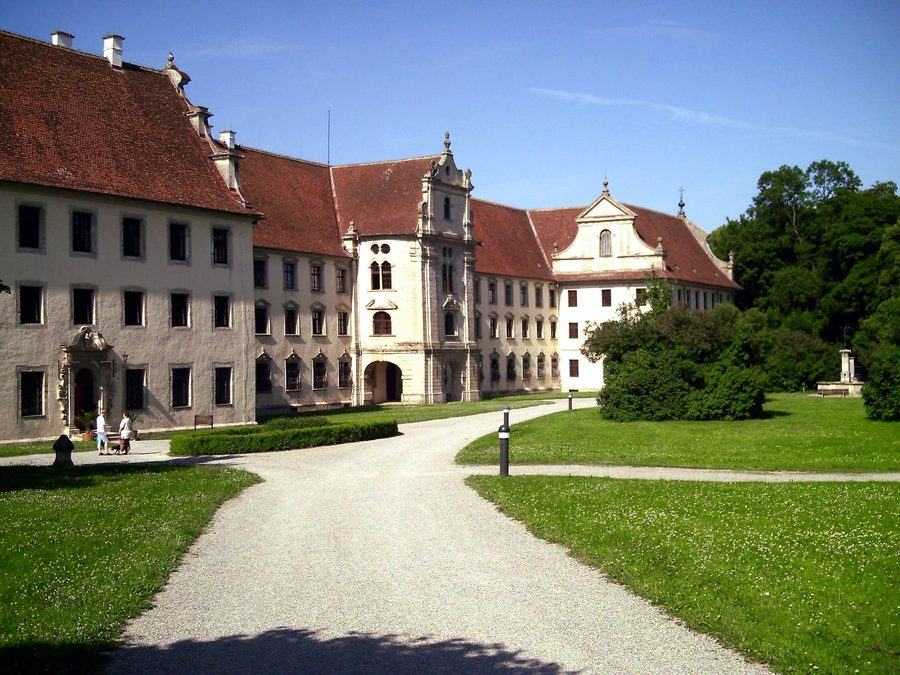 Exterior view of Obermarchtal Abbey in the Alb-Donau district