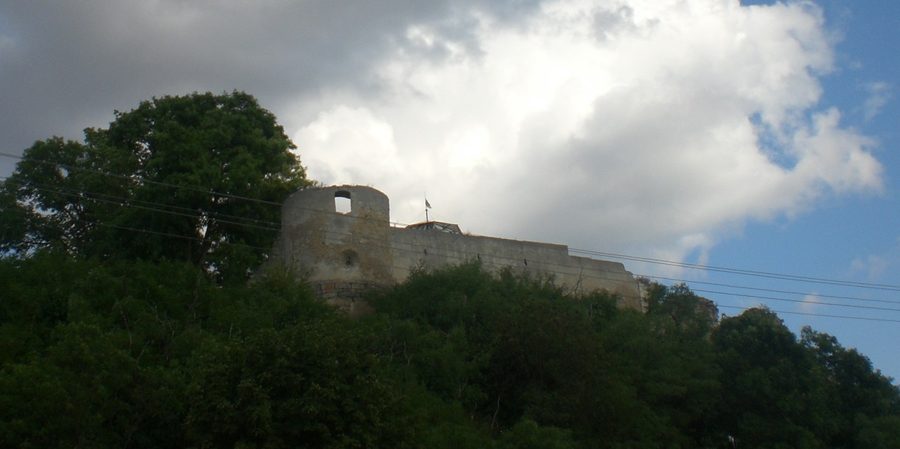 Castle ruins in Iłża, Poland