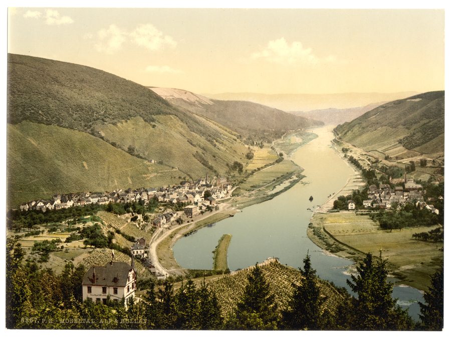 Alf and Bullay in the Moselle valley