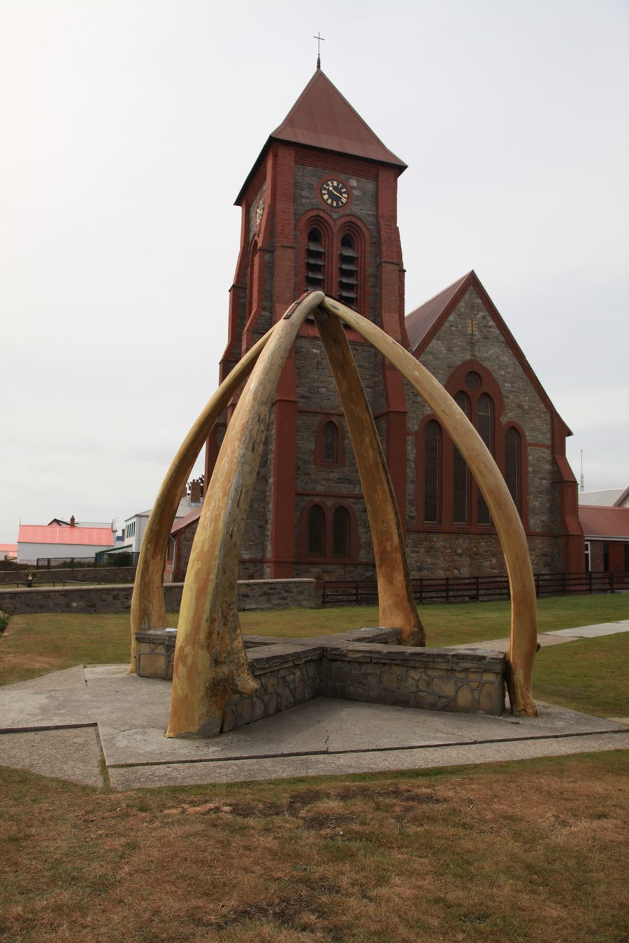 A striking Stanley landmark on the Falkland Islands