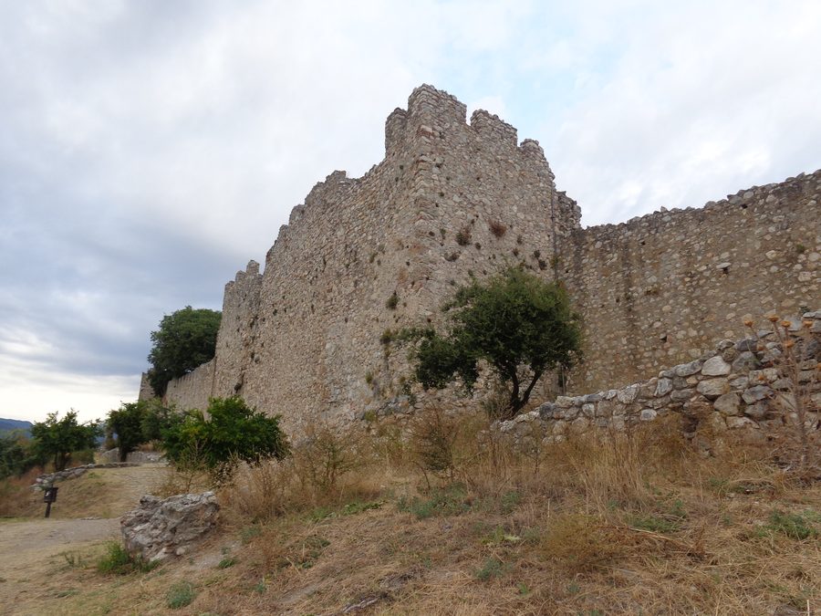 Entrance to Platamonas Castle in Pieria, Greece