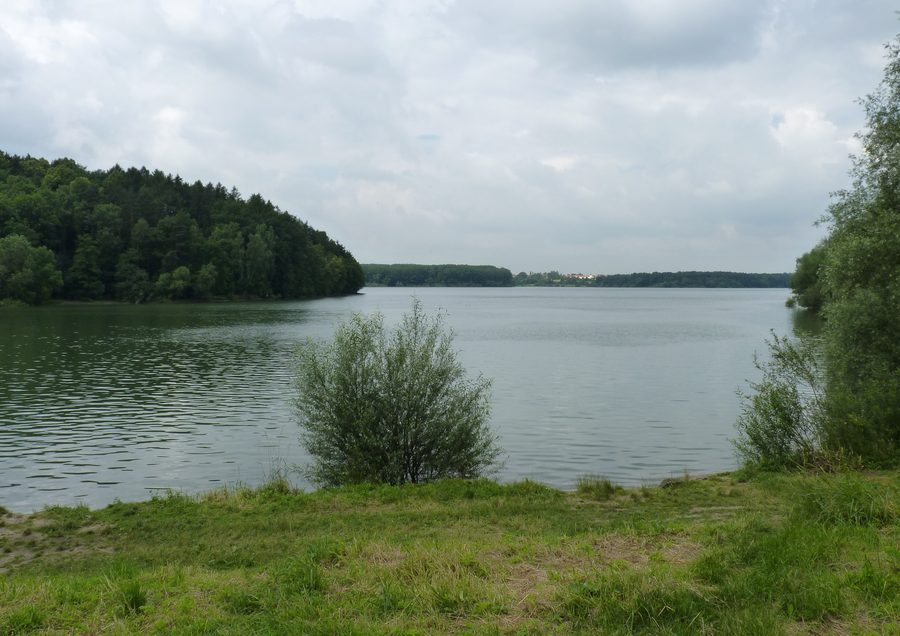 Žermanice reservoir in the Frýdek-MÃstek district