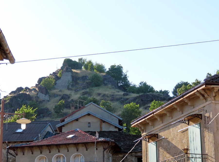 Castle ruins of Roccaprebalza
