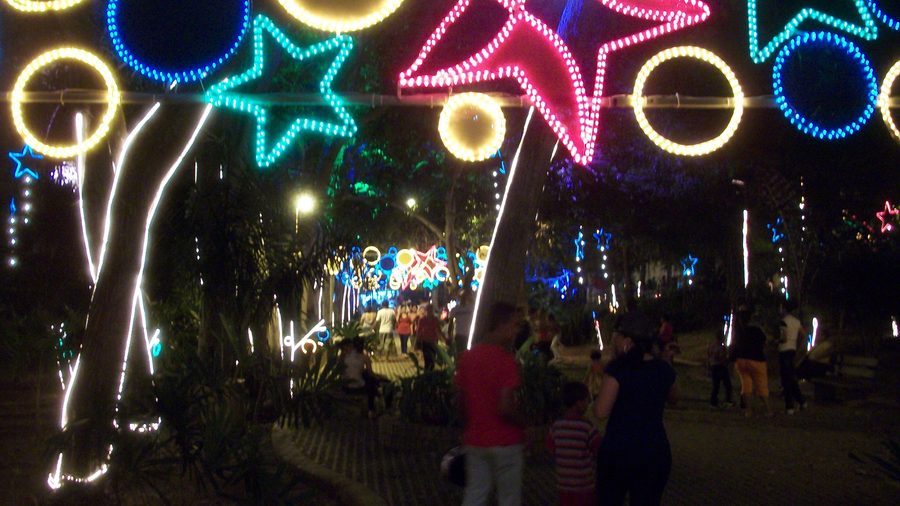 Evening riverfront in MonterÃa