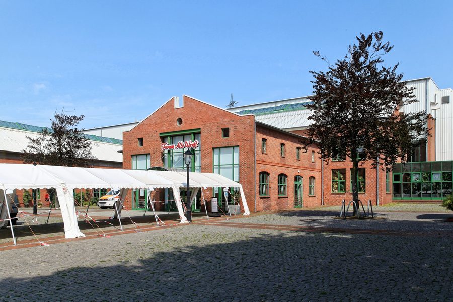 Forum Alte Werft, the former machine shop of the old Meyer Werft, on Ă–lmĂĽhlenweg in Papenburg