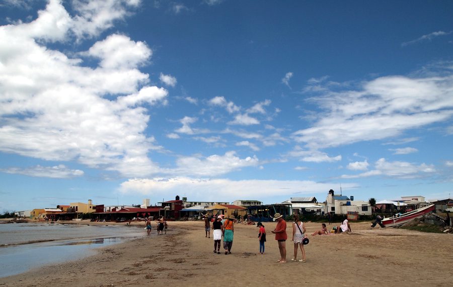 Beach and dunes at Cabo Polonio in Rocha, Uruguay