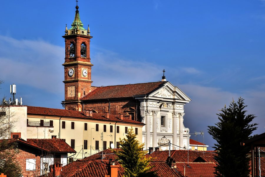 Parish church of Villafranca d'Asti