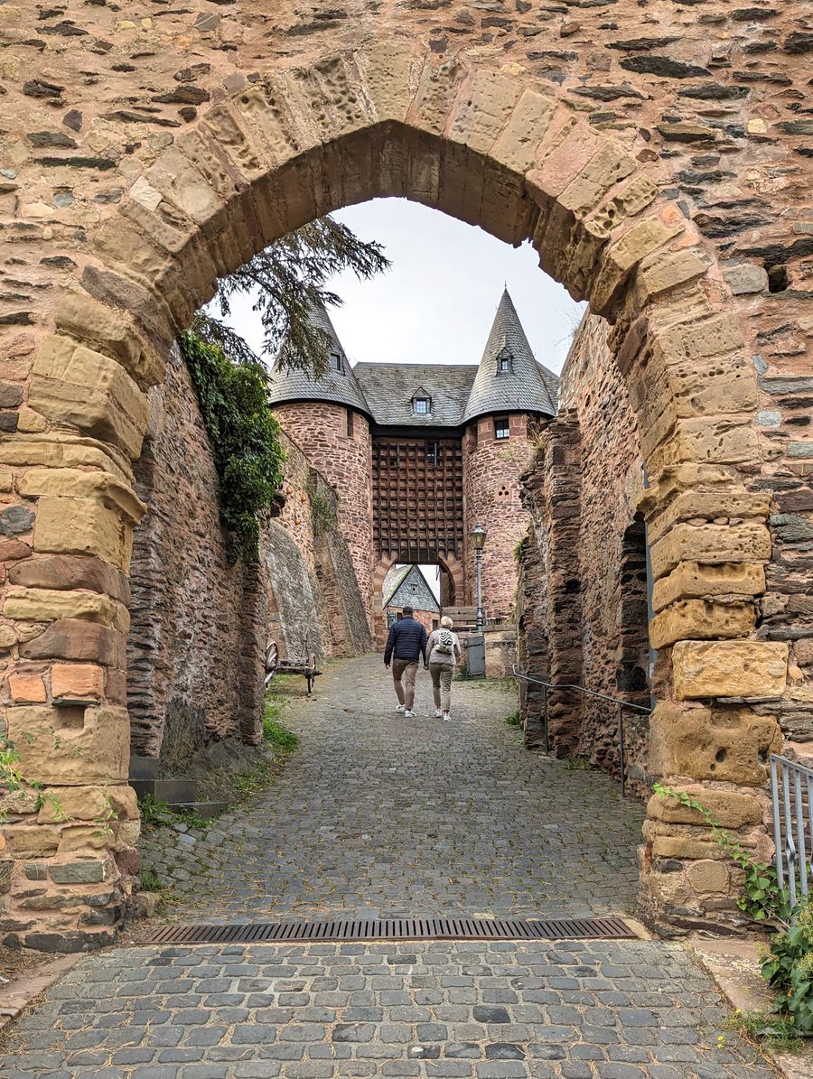 Hengebach Castle in Heimbach