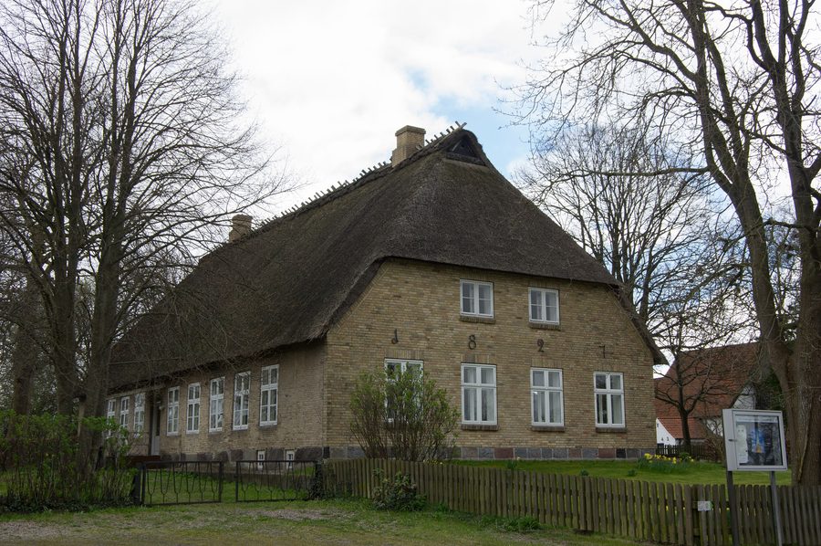 Listed church in Brodersby-Goltoft in Schleswig-Holstein