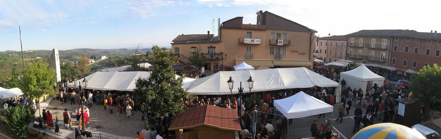 Sagra dei Maroni chestnut festival in San Rocco di Piegara