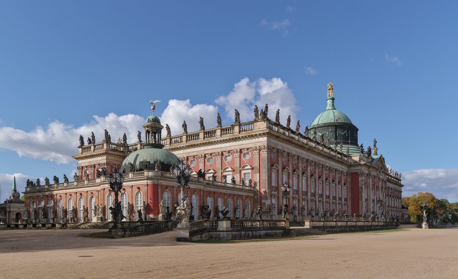New Palace in Sanssouci Park in Potsdam