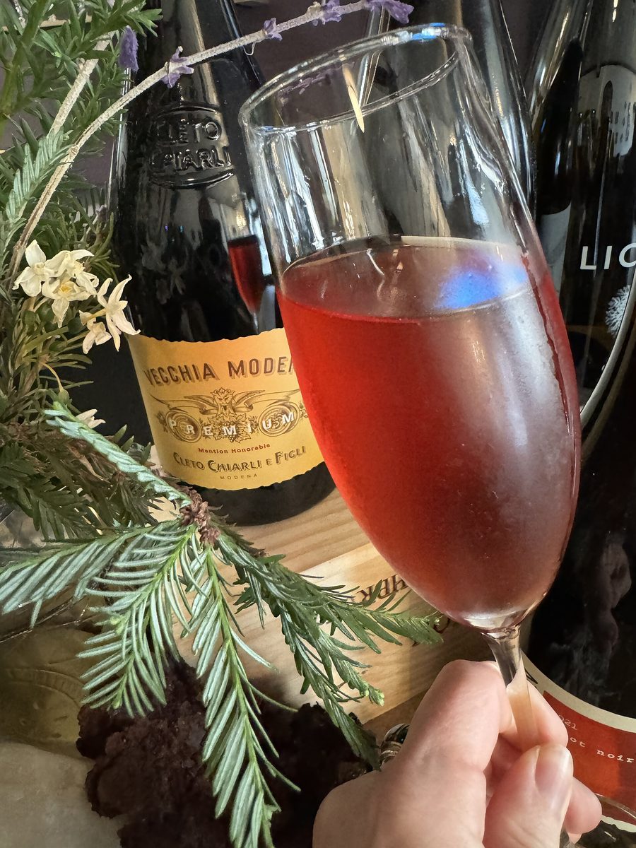 Bottle of Cleto Chiarli Vecchia Modena Lambrusco di Sorbara Secco