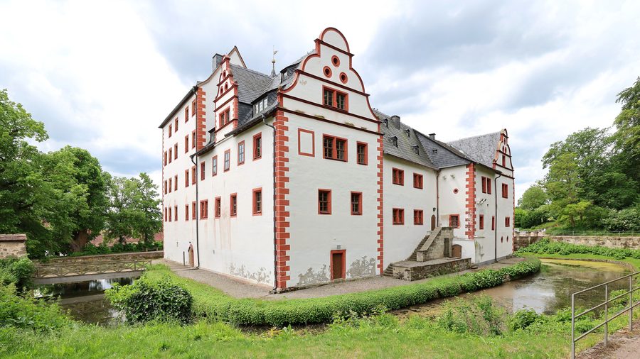 Kochberg Castle in Großkochberg near Rudolstadt