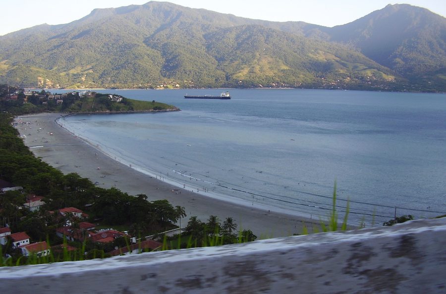 View of Angra dos Reis in the state of Rio de Janeiro