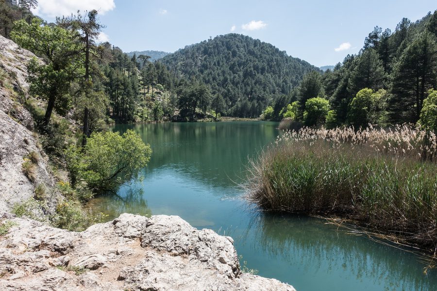 Lagoon of Valdeazores in the Natural Park of the Sierras de Cazorla, Segura y Las Villas