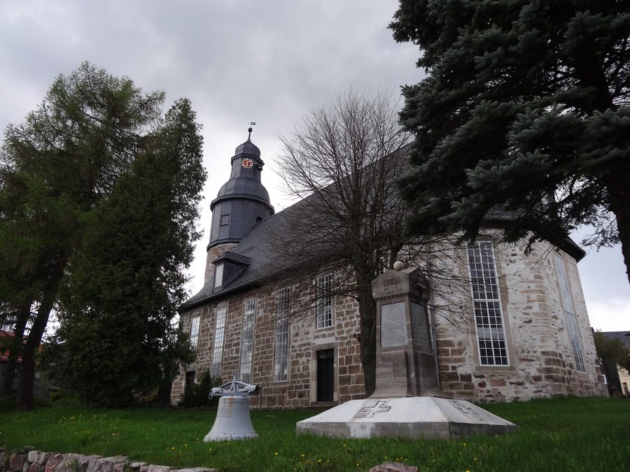 Church in Herschdorf in the Ilm-Kreis, Thuringia