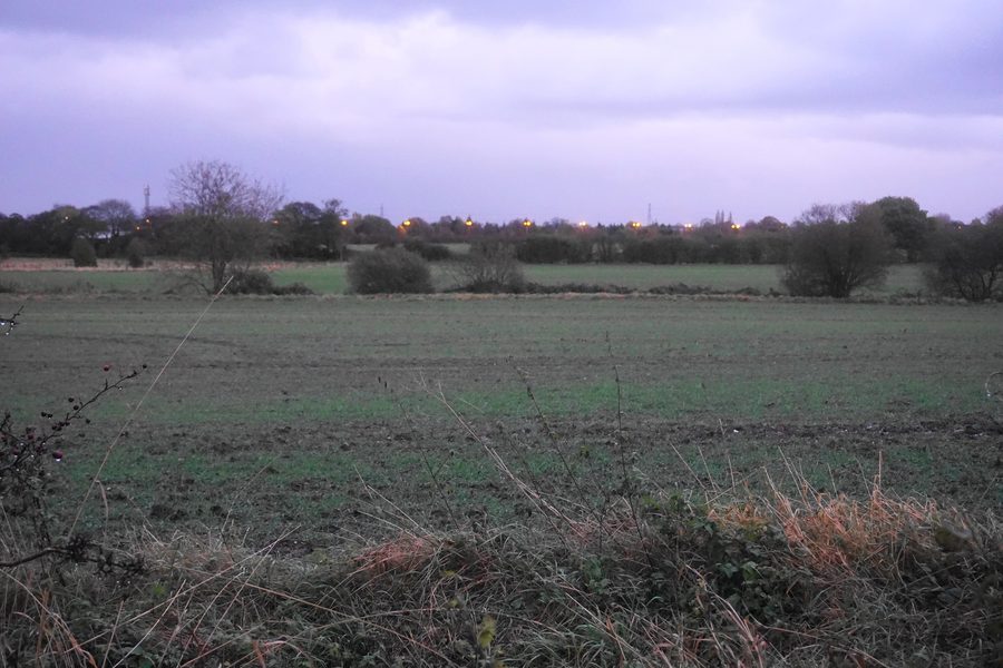 Farmland near Coven in Staffordshire