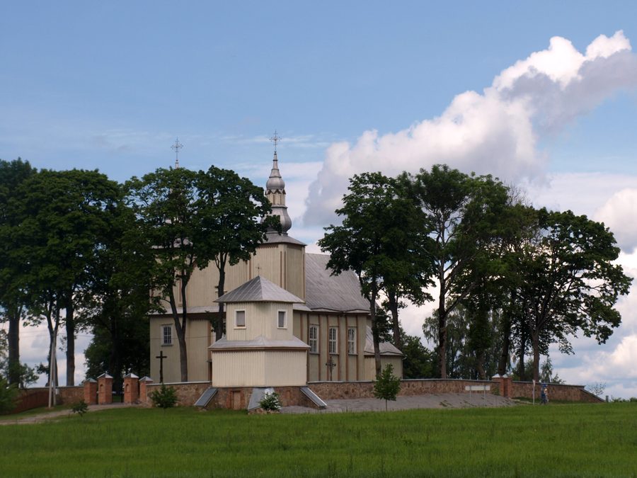Church of Šešuoliai in Lithuania