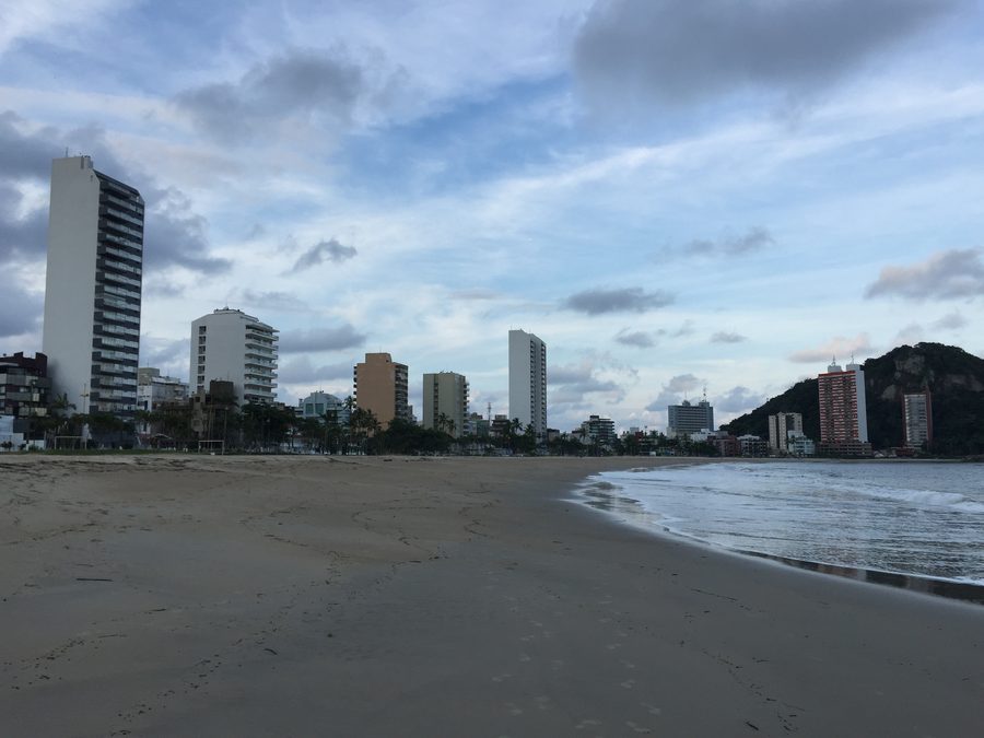 Beach at Orla da Praia de Caiobá in Matinhos