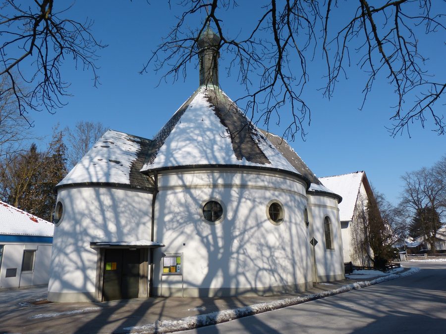 St. Stanislaus Kostka in Trunkelsberg in the district of Unterallgäu