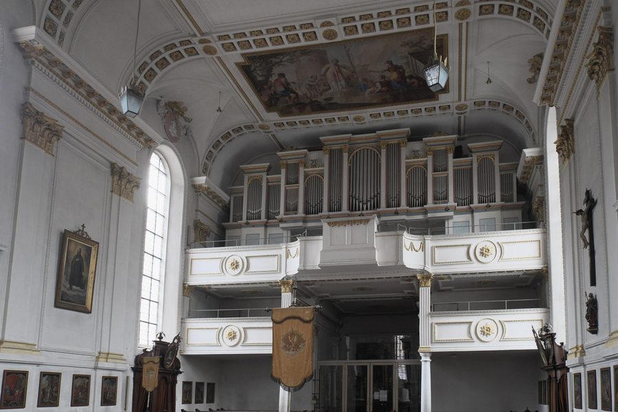 Organ by Carl Gottlieb Weigle in St. Cyriakus in Wiesensteig