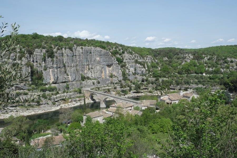 Ardèche near Balazuc in the Ardèche département
