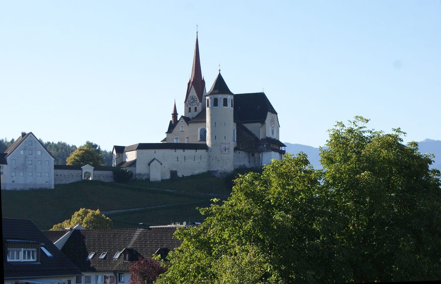 Rankweil Basilica on Liebfrauenberg in Vorarlberg