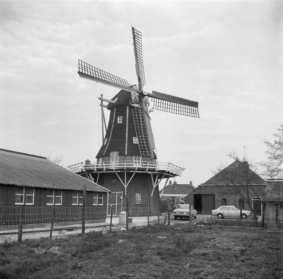 Overview of the grain mill Windlust in Overschild