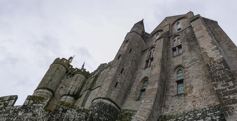 Mont-Saint-Michel on the Breton coast