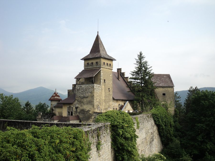 Historic Ostrožac Castle near Cazin in Bosnia and Herzegovina