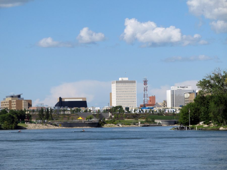 View of downtown Saskatoon
