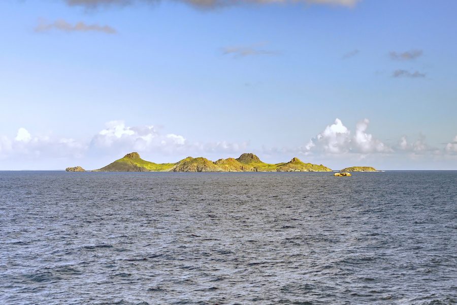 ÃŽle Fourchue from the sea