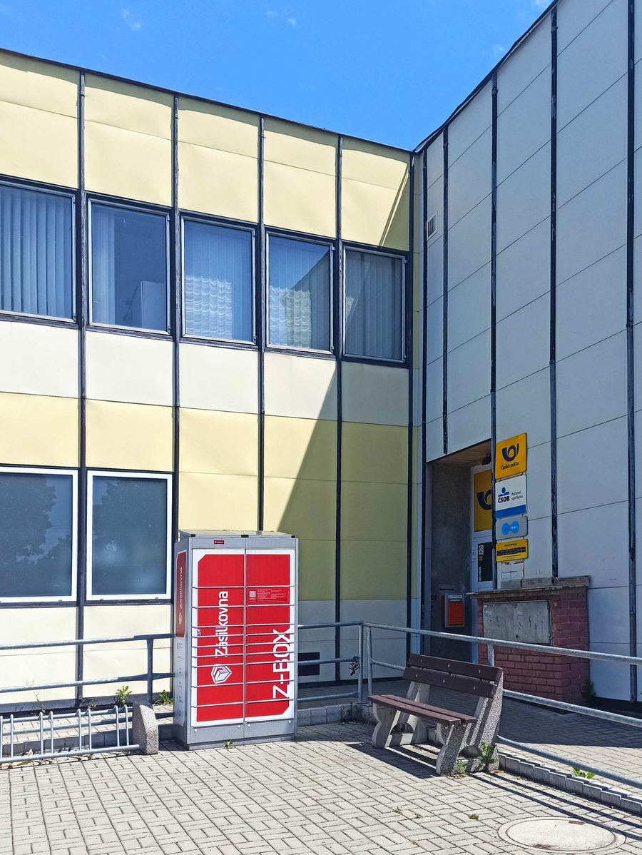 Post office in Mirošov in the Rokycany District