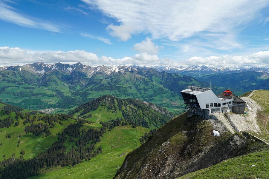 The Moléson in the Swiss foothills