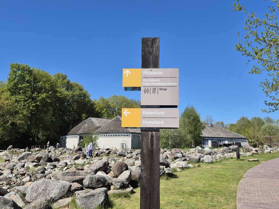 Hunebedcentrum in Borger, the museum for Drenthe's megalithic heritage.
