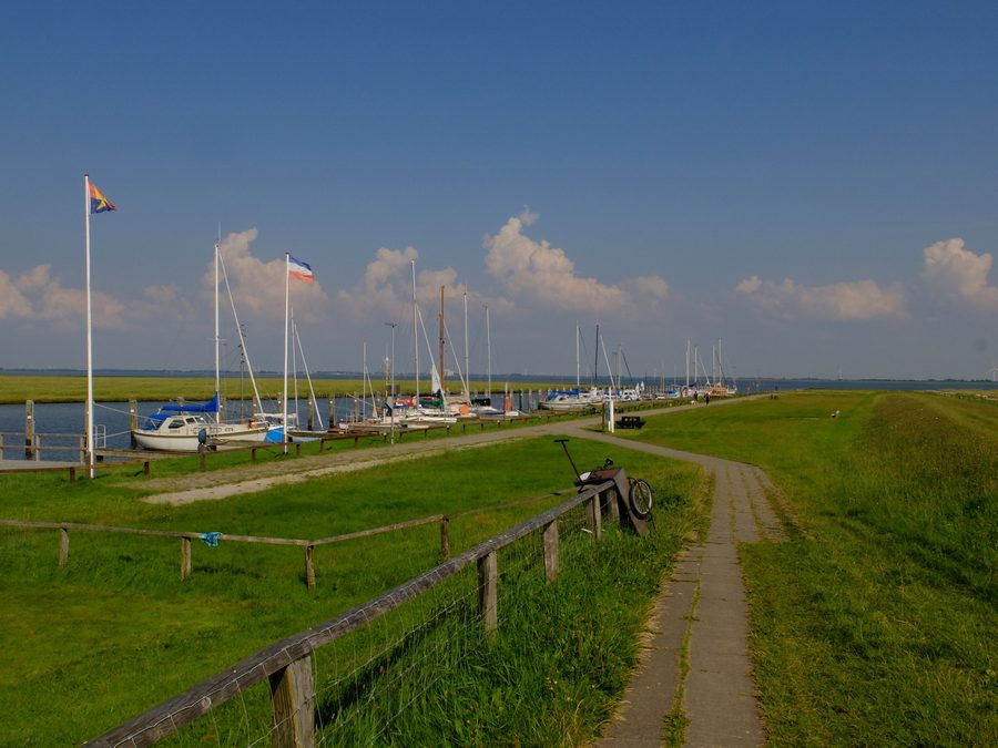 Landscape on Nordstrand in Schleswig-Holstein