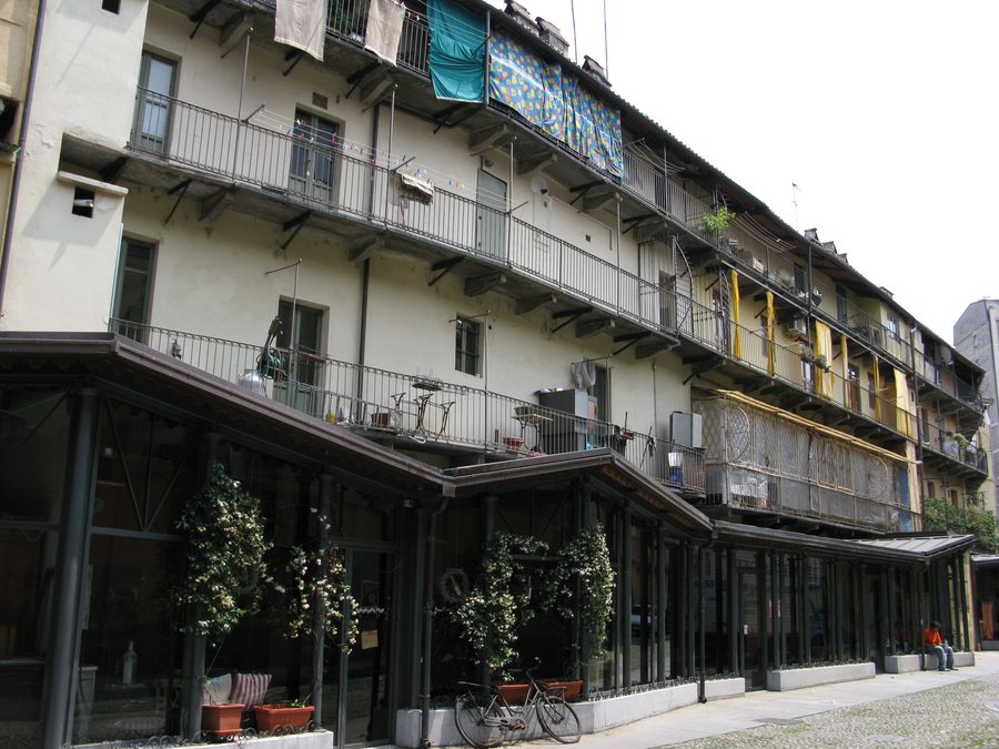 The Balon area near the Dora river in Turin
