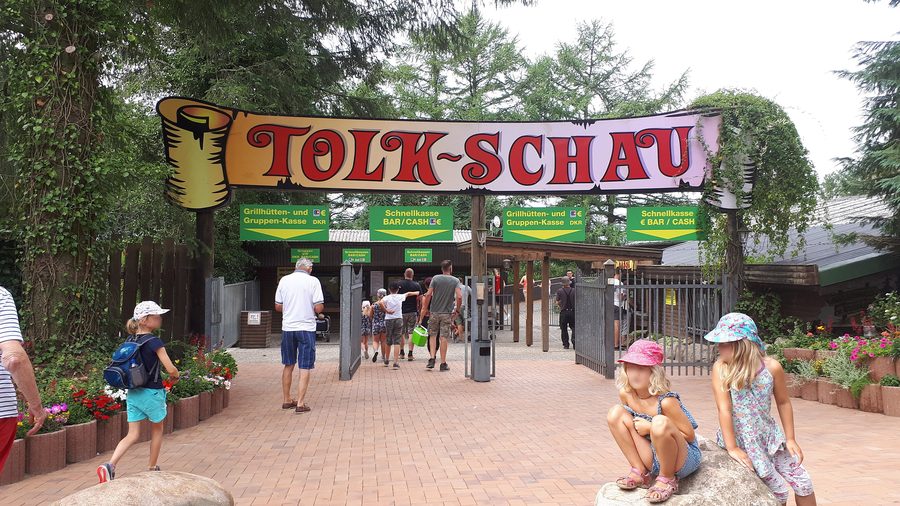 Main entrance of Tolk-Schau near Schleswig